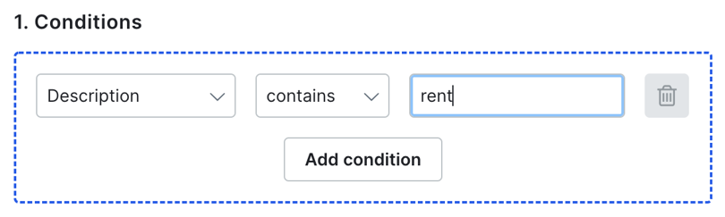 add condition