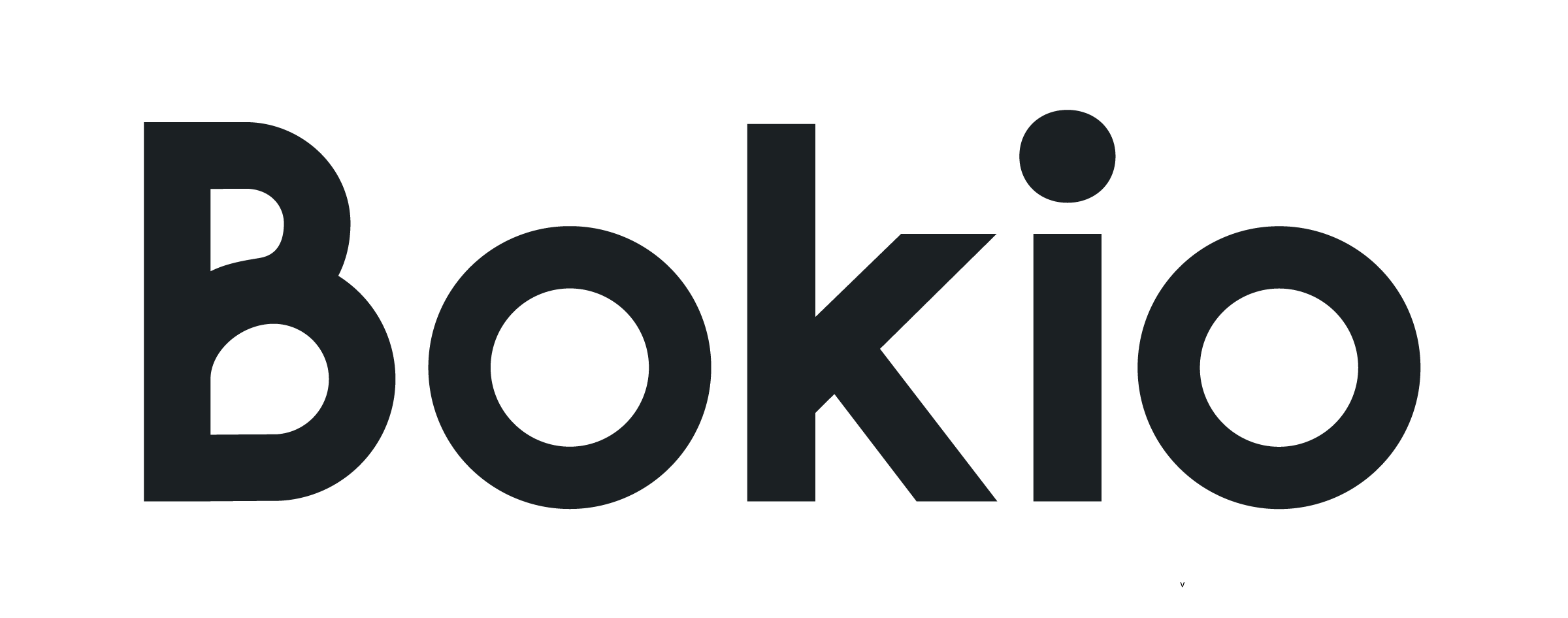 Bokio logga svart