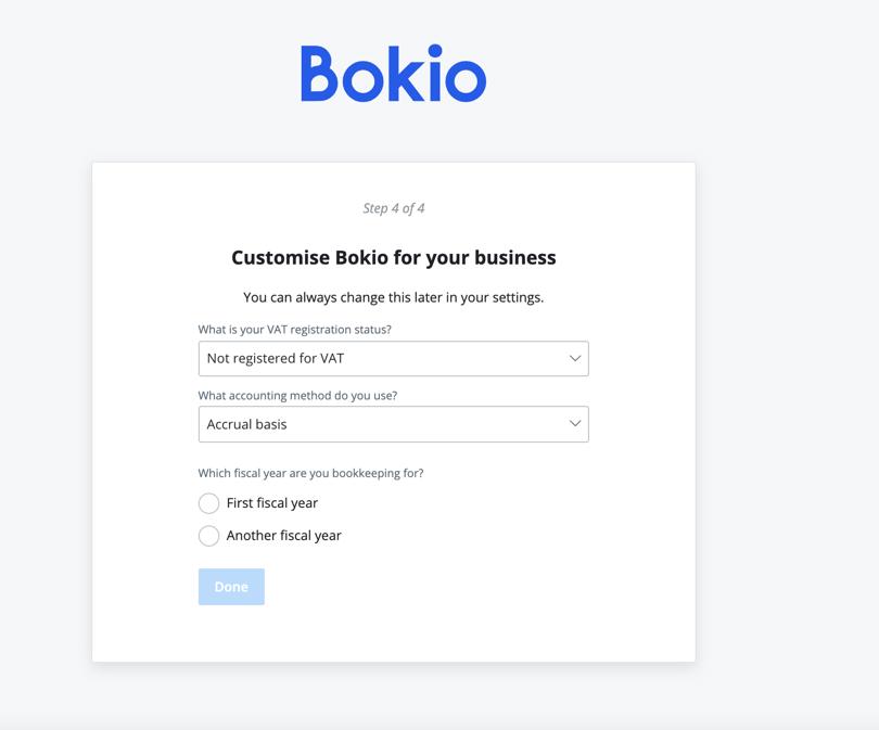 customise your account