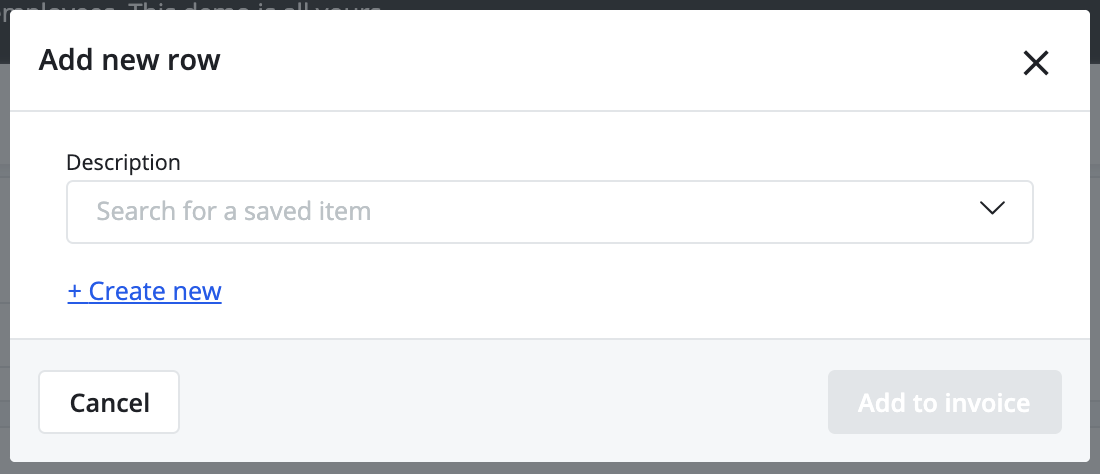 search for saved item