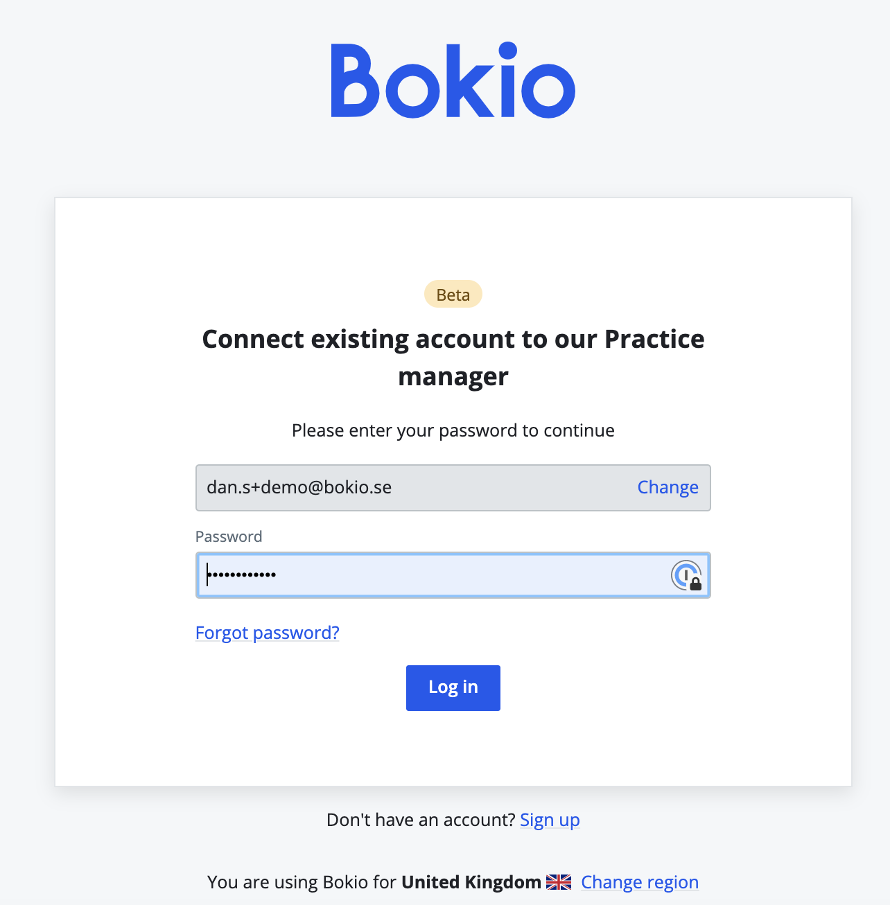 login to bokio