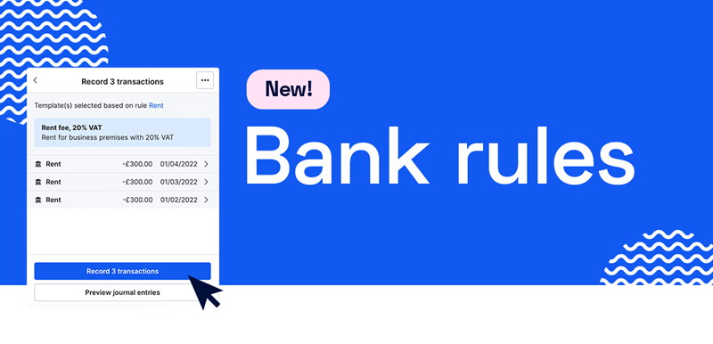 Speed ​​up your accounting with bank rules